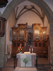 Chor der Oswaldkirche
