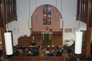 Gottesdienst in der Wolfbuschkirche