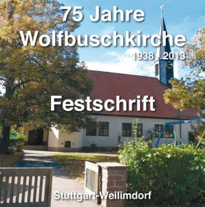 Das Cover der Festschrift zum Kirchenjubiläum in Wolfbusch