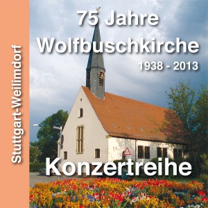 Cover des Konzertflyer der Wolfbuschkirche