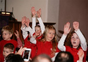 Sing-and-pray-Gottesdienst in der Wolfbuschkirche
