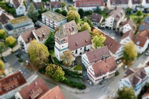 2018/2019 wird die Oswaldkirche im Herzen von Weilimdorf renoviert