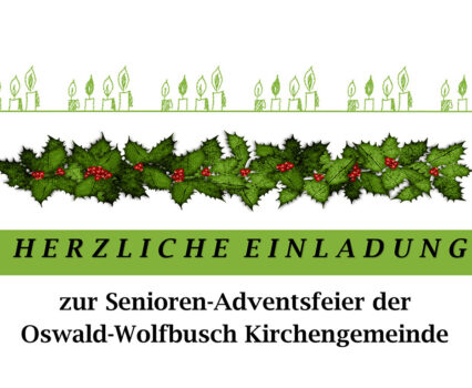 Senioren-Adventsfeier am 19. Dezember 2024